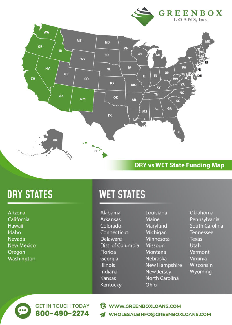 dry vs wet map